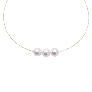 White Akoya Pearl Gold Pendant (P9)