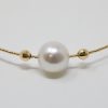 White Akoya Pearl Gold Bracelet (BL7) - Image 3