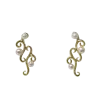 Blessing on Vine baby akoya Earrings - E37