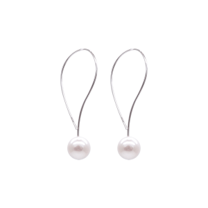 Akoya Pearl White Gold Earring E14