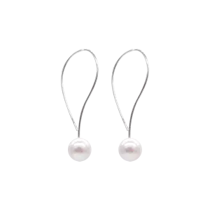 Akoya Pearl White Gold Earring E14
