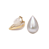 Mabe Pearl K18 Gold Clip Earring E5