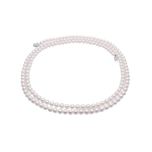 Akoya Pearl Long Necklace N10