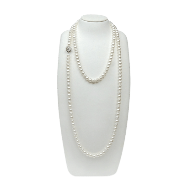 Akoya Pearl Long Necklace N10
