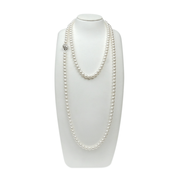 Akoya Pearl Long Necklace N10