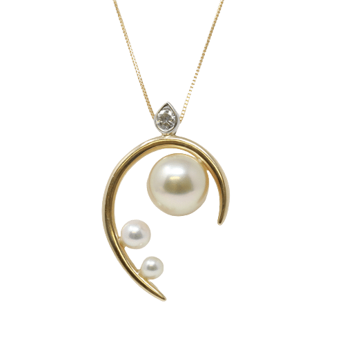 Akoya Baroque Pearl Necklace N102