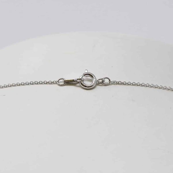 Yui White Akoya Pearl Silver '4-Leaf Clover' Pendant (P26) - Image 3