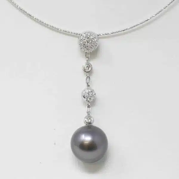 Black Pearl Pendant (P2) - Image 3