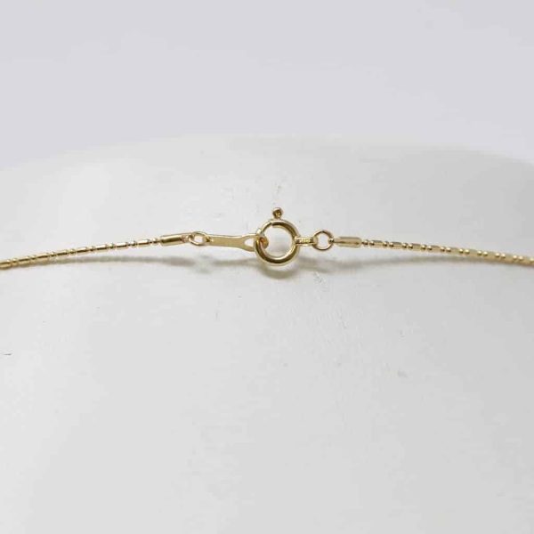 White Akoya Pearl Gold Diamond Pendant (P8) - Image 4