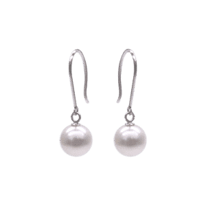 White Akoya Pearl Earring E61
