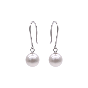 White Akoya Pearl Earring E61