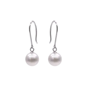 White Akoya Pearl Earring E61