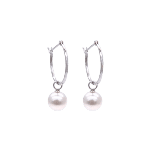 E69 White Akoya Pearl Earring DSC01960
