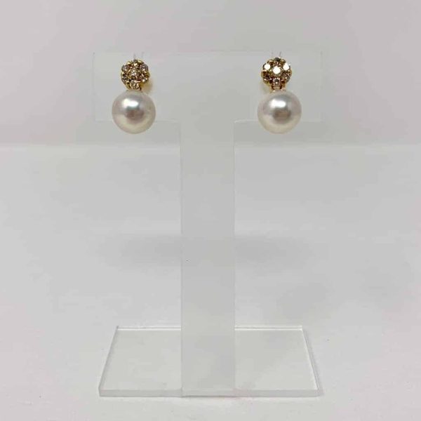 Akoya Pearl Earring (E66) - Image 2