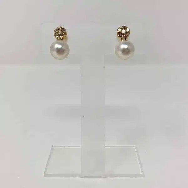 Akoya Pearl Earring (E66) - Image 2