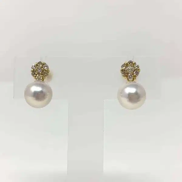 Akoya Pearl Earring (E66) - Image 7