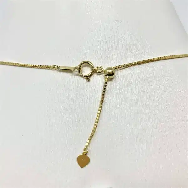 White Akoya Pearl Gold Gemstone Pendant (P44) - Image 7