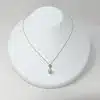 White Akoya Pearl Gold Pendant (P52) - Image 2
