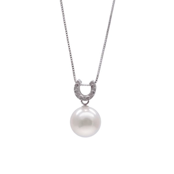 Akoya Pearl White Gold Pendant P67