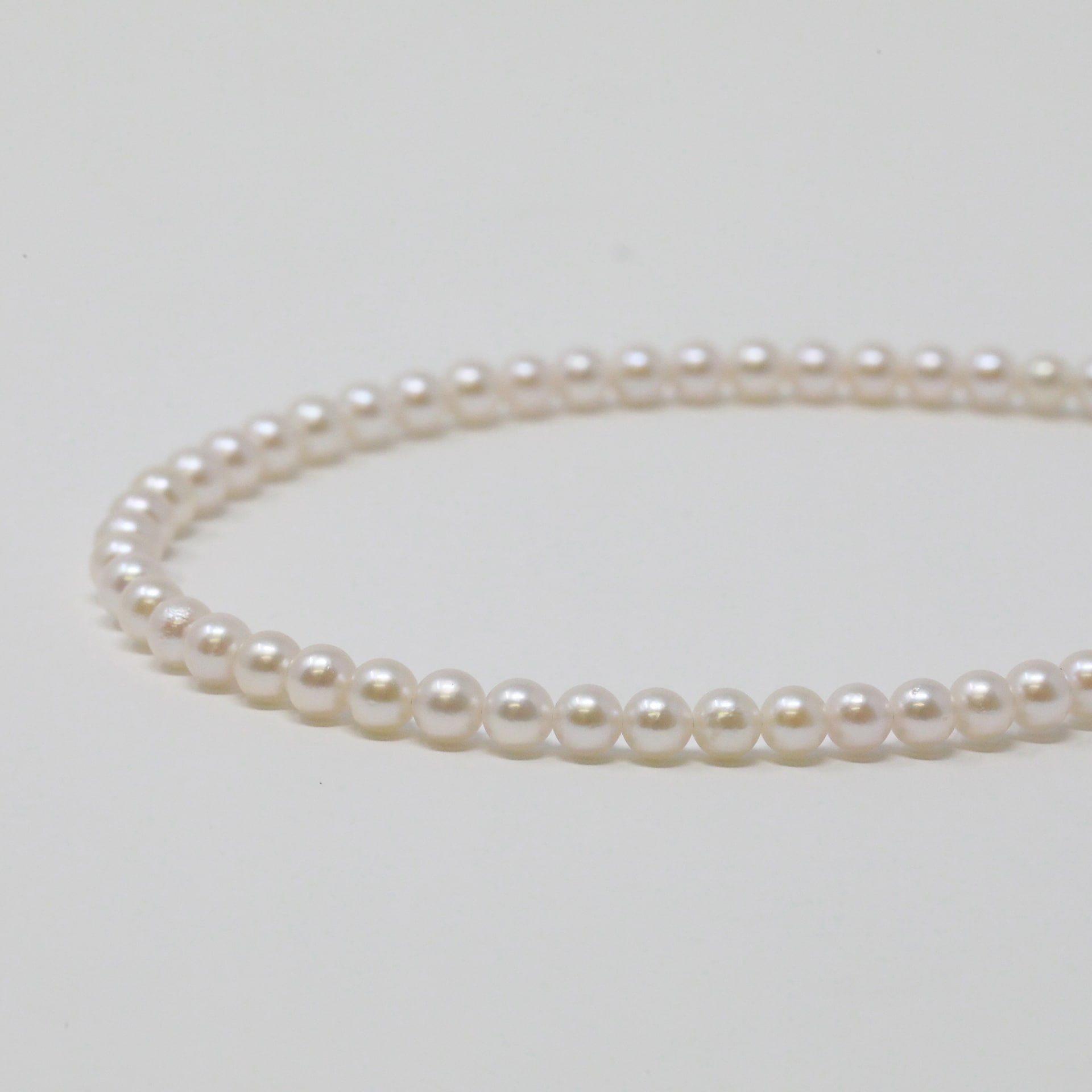 Double strand sales pearl bracelet