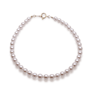 White Baby Akoya Pearl Strand Bracelet (BL2)