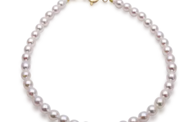 White Baby Akoya Pearl Strand Bracelet (BL2)