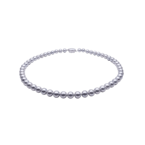 Blue Akoya Pearl Necklace