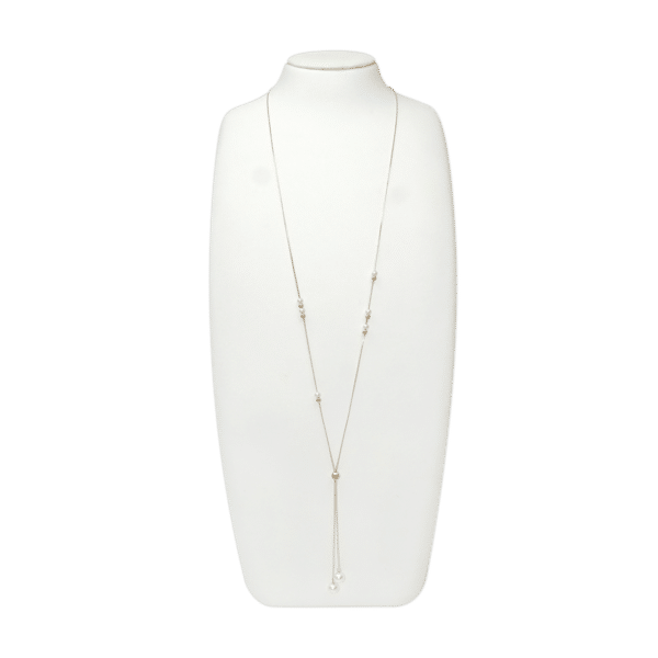 Baby Akoya Pearl K18 Gold Necklace N24