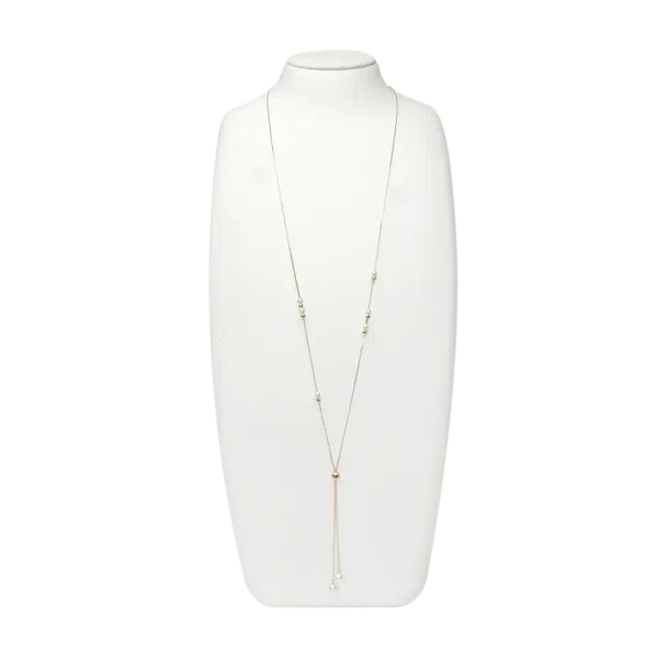 Baby Akoya Pearl K18 Gold Necklace N24