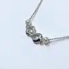 Yui White Baby Akoya Pearl Silver Pendant (P45) - Image 3
