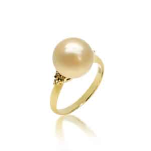 Gold South Sea Pearl K18 Gold Ring R24