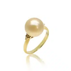 Gold South Sea Pearl K18 Gold Ring R24