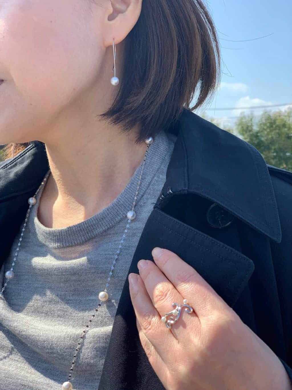 Pearl Falco Jewelry Coordination Ideas