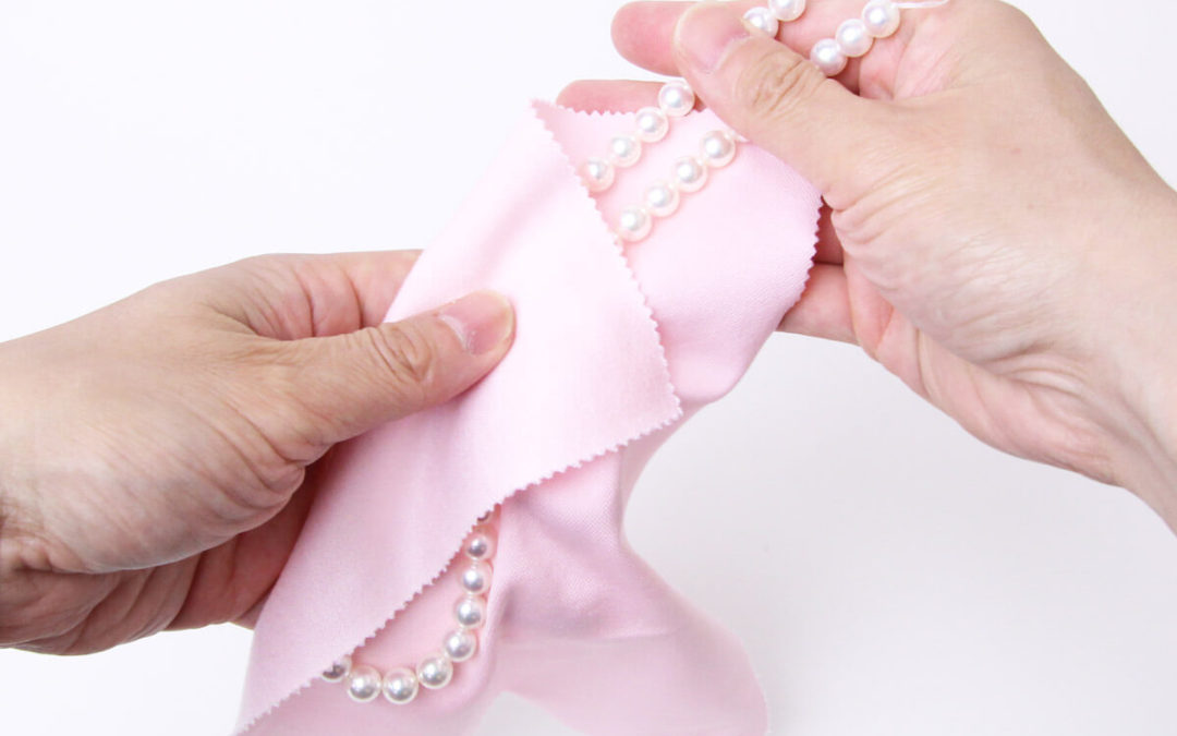 Easy Care Instructions for Your Luxury Pearl Jewelry - Just Wipe Gently After Wearing