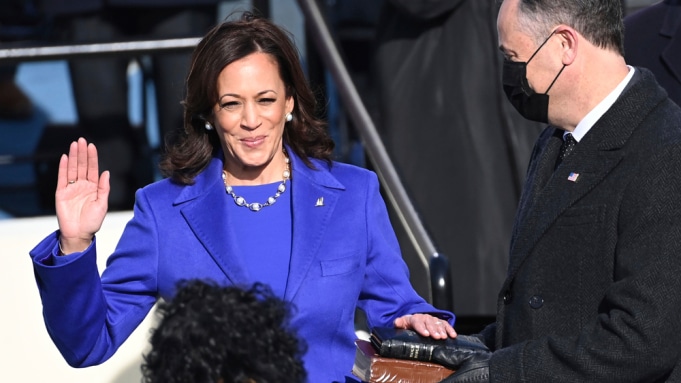 Ms Kamala Harris' US Vice Presidential Inauguration Jan 20 2021