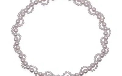 Pink Akoya Pearl Strand Necklace (N101)