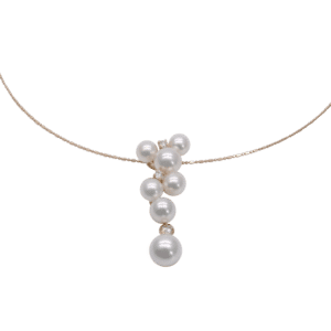 Akoya Pearl Diamond K18 Gold Pendant P200