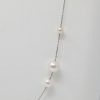 White Akoya Pearl Long Station Necklace (N109) - Image 8