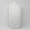 White Akoya Pearl Long Station Necklace (N109) - Image 9
