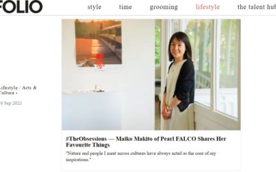 Pearl FALCO & CEO Maiko Makito Featured in MEN’S FOLIO Singapore