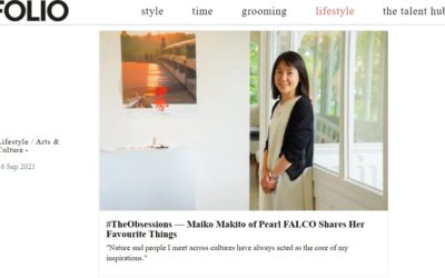 Pearl FALCO & CEO Maiko Makito Featured in MEN’S FOLIO Singapore