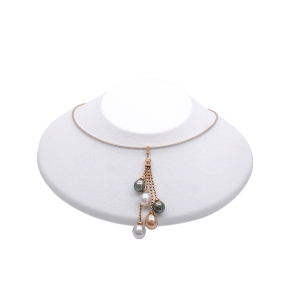 Shizuku Teardrop South Sea Pearl Gold Pendant (P212)