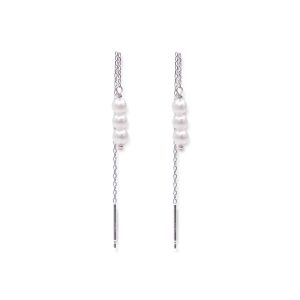 White Baby Akoya Pearl Earring  - E56