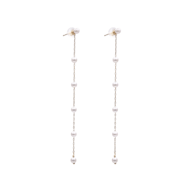 Baby Akoya Pearl K18 Gold Earring E227