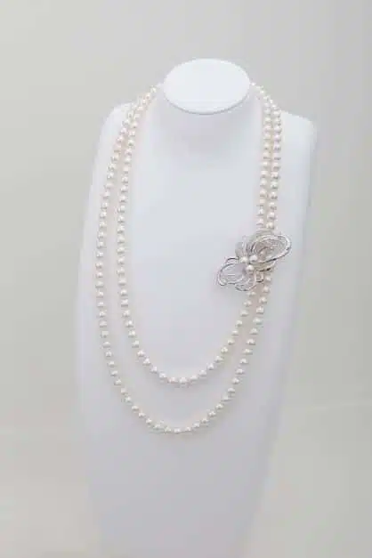 Long Pearl Necklace