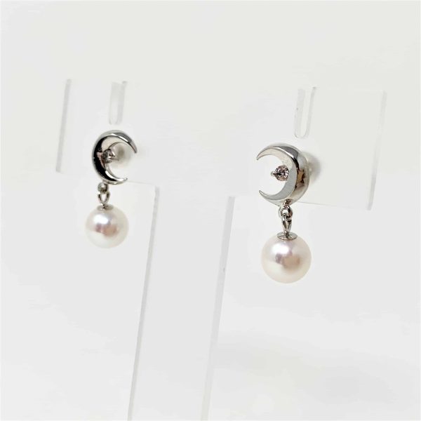 Akoya Pearl Earring & Akoya Pearl Pendant Set B - Image 5
