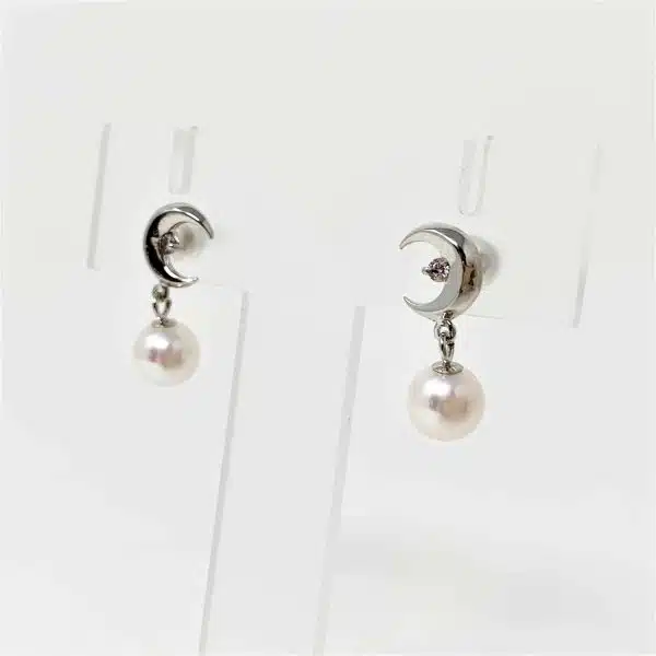 Akoya Pearl Earring & Akoya Pearl Pendant Set B - Image 5