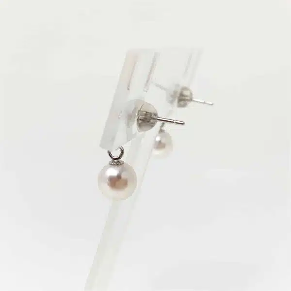 Akoya Pearl Earring & Akoya Pearl Pendant Set B - Image 6