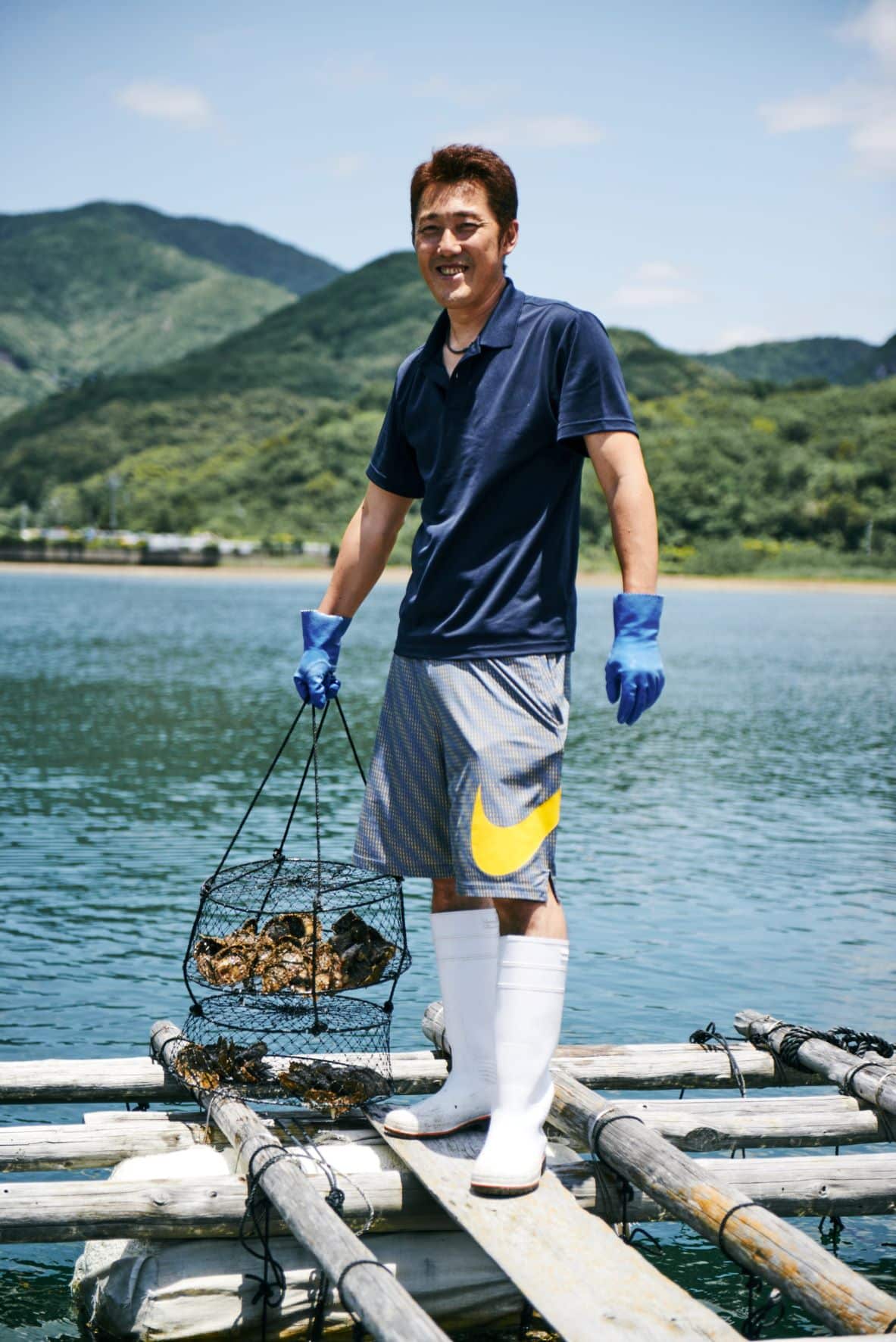 Pearl Farming Process it not easy task - Mr Takatsugu Nishiura (49 years old), a local pearl farmer. “It’s been over 30 years since I followed in my father’s footsteps right after graduating from high school,” says Takatsugu.