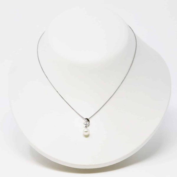 Akoya Pearl Earring & Akoya Pearl Pendant Set B - Image 2